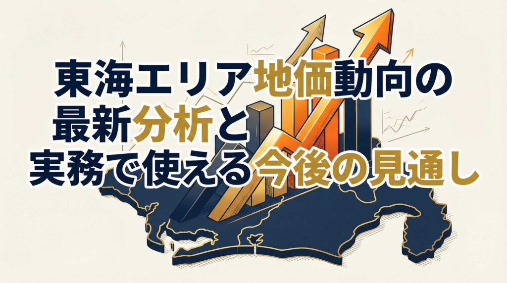 東海エリア地価動向の最新分析と実務で使える今後の見通し
